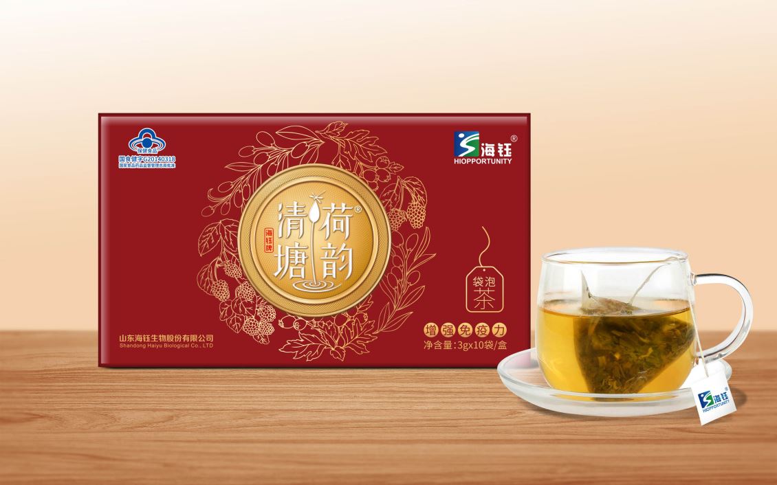 Haiyu Brand Qingtang Lotus Bag Tea Making